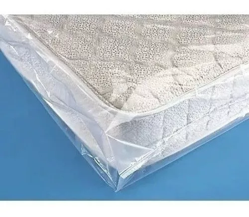Primeira imagem para pesquisa de saco plastico transparente embalar colchao