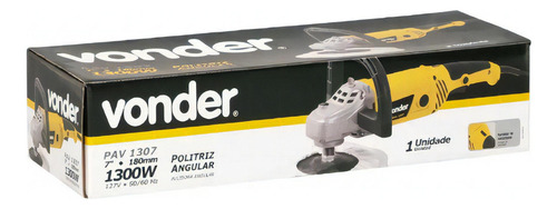 Politriz Angular 7 180mm Pav 1307 127v - Vonder Voltagem 110v