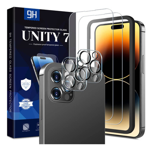 Unity 7 Protector De Pantalla De Vidrio Templado Para iPhone