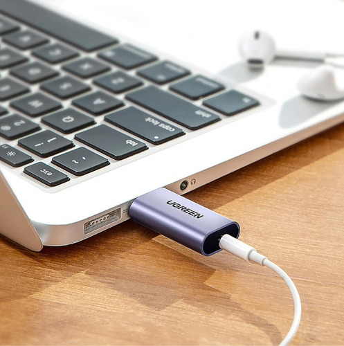 Imagen 4 de 10 de Adaptador Audio + Micro Usb 2.0 A Plug 3.5mm Hembra Ugreen