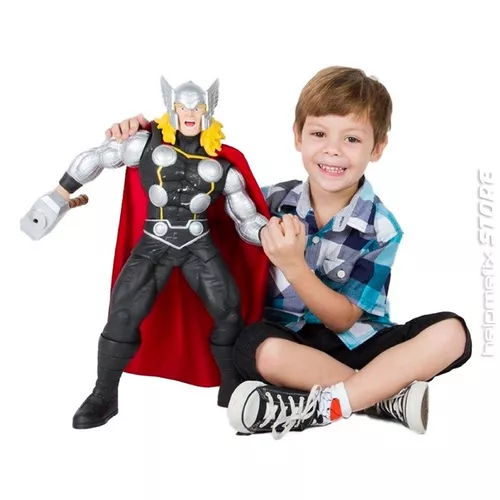 Thor Endgame Boneco Articulado 50 Cm Mimo Filme Marvel