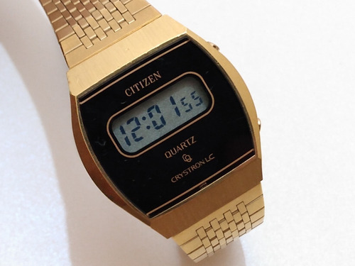 Citizen Crystron Lc Digital Antigo - Muito Novo