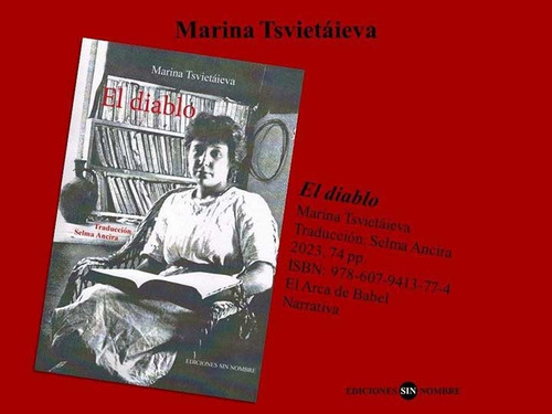 El Diablo De Marina Tsvietáieva Traducción Selma Ancira 