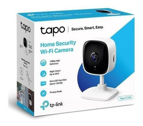 Camara Tp-link Tapo C100 Wi-fi Seguridad Para Casa Full Hd