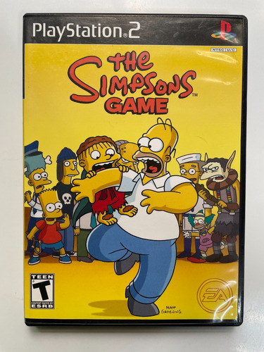 The Simpsons Game Para Ps2 Original 