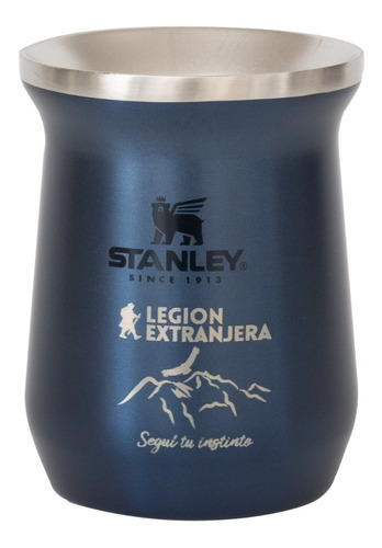 Mate Clásico Stanley 236ml  Azul Legion Extranjera Matera