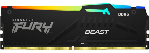 Memória Ddr5 Kingston Fury Beast, Rgb, 32gb, 5600mhz