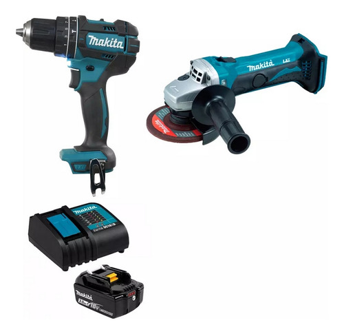 Rotomartillo 1/2 18v Vvr Esmeriladora 4.1/2 18v 11000 Rpm