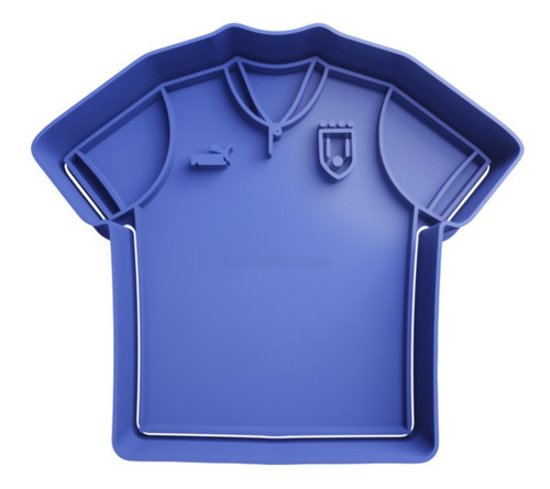 Camiseta De Futbol Uruguay Cortante Para Galletas