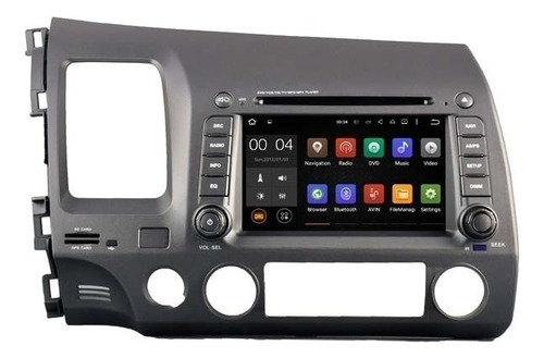 Honda Civic 2006-2011 Android 9.0 Dvd Gps Wifi Bluetooth Usb