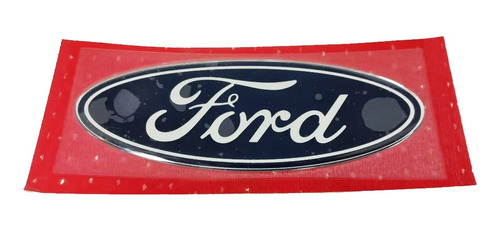 Calco Resinada Autoadhesiva Ovalo Ford 15 X 5,5 Cm