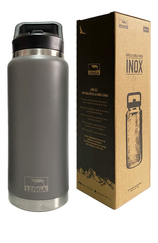 Botella Acero Inox 750ml Aislamiento De Doble Pared Lenga®