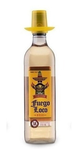 Tequila Fuego Loco Ouro 900ml.