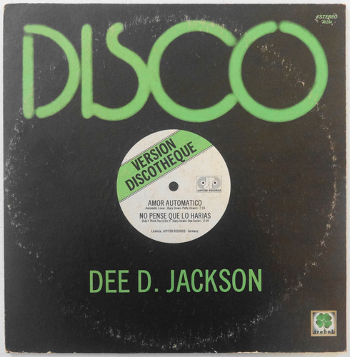 Dee D. Jackson Amor Automatico Disco