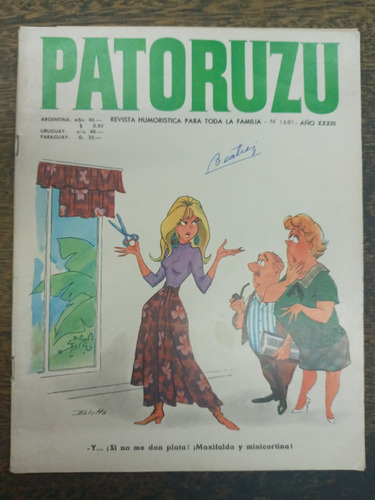Patoruzu Nº 1691 * 1970 * Dante Quinterno *