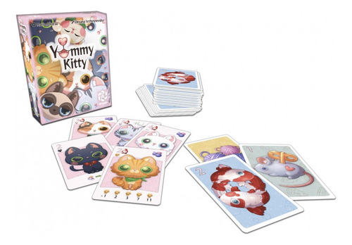 Pif Games - Yummy Kitty - Juego De Mesa En Español