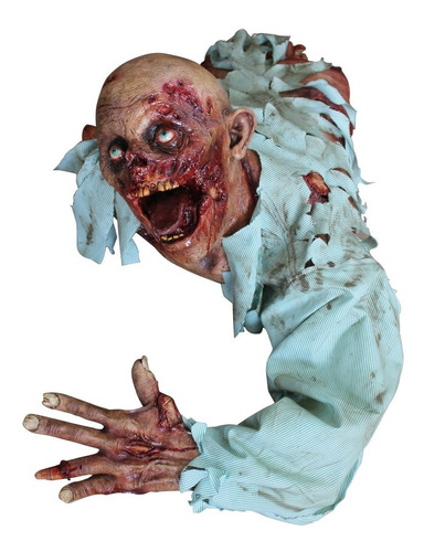 Decorativo Display Zombie The Crawler Decoración Halloween