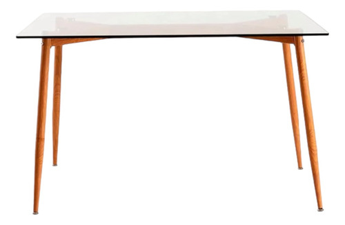 Mesa Eames 140 Nordica Vidrio Rectangular Comedor Grupo Sl 