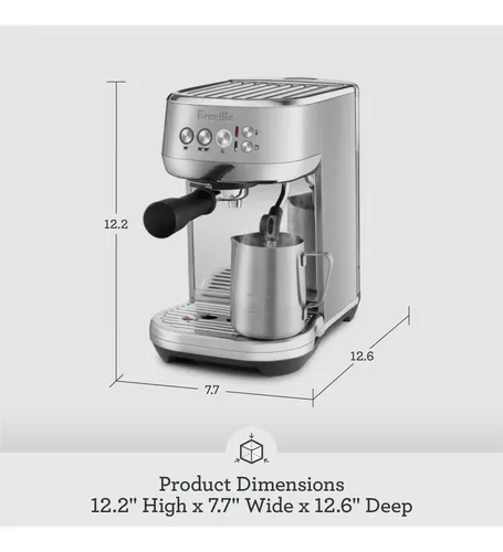 Breville Bambino Plus Espresso Machine Acero Inoxidable Cepillado