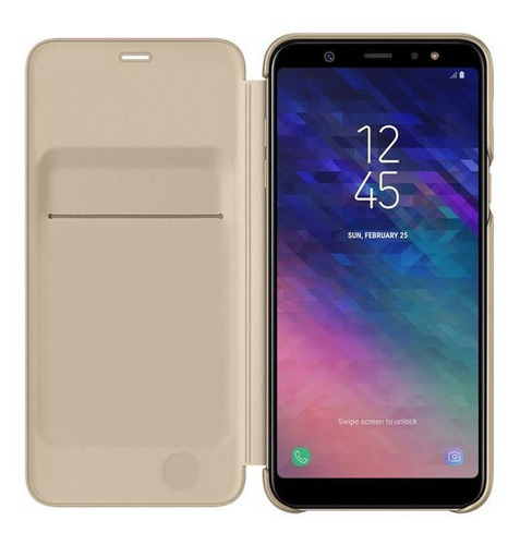 Funda Samsung Galaxy A6+ Wallet Cover Original ( Lote 30u)