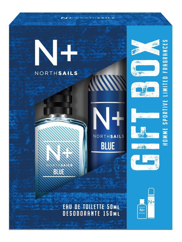 Set N+ Edt 50 Ml + Deo 150 Ml Blue