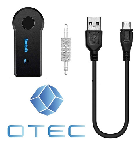 Imagen 2 de 9 de Receptor Bluetooth Manos Libres Música Audio Radio Auto Otec