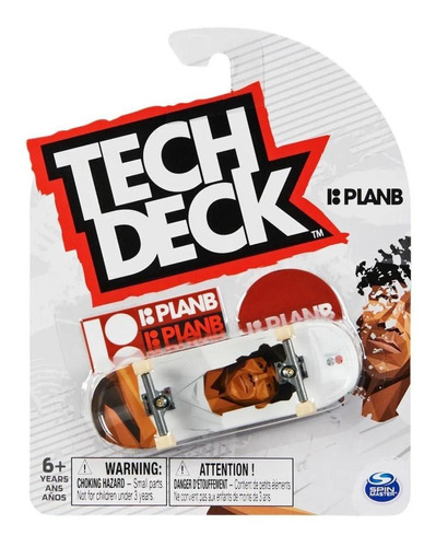 Skate De Dedo Profissional Tech Deck + Adesivos - Sortido