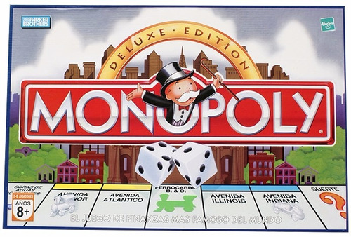 Monopoly Deluxe Edition Juego Finanzas Mas Famoso Hasbro