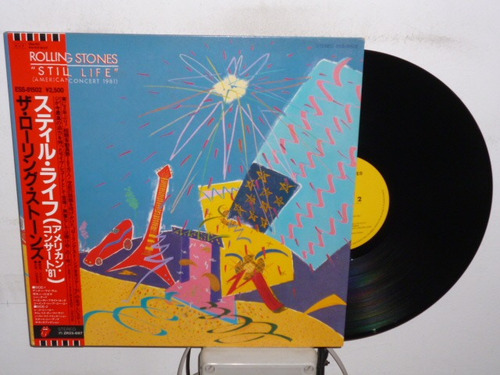 The Rolling Stones Still Life Concert Vinilo Japons  Jcd055