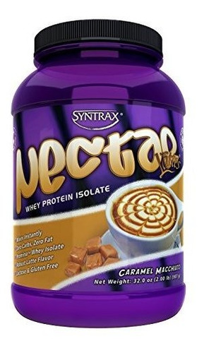 Syntrax, Néctar Lattes, Caramel Macchiato, 2 Libra.