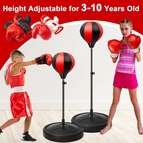 Saco de boxeo con pedestal sale