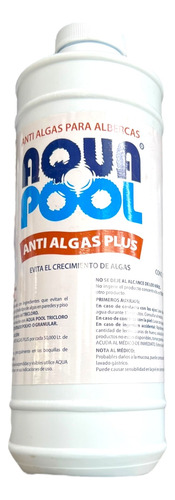 Anti Algas Plus De 960 Ml Aqua Pool