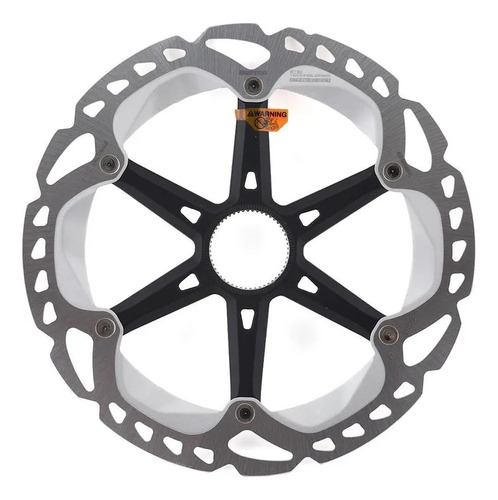 Disco Rotor Rt-mt800 203mm Shimano Estriado Externo C Lock Cor Prateado