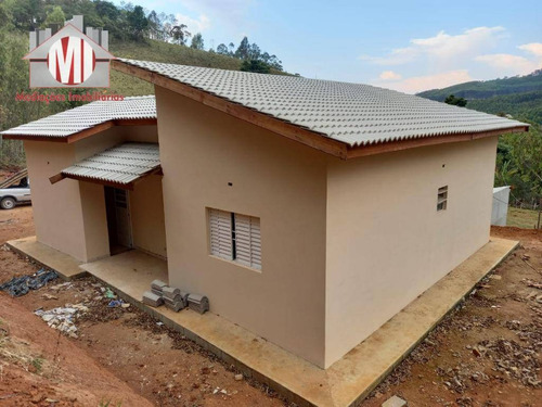 Linda Chácara Com 02 Dormitórios, Piscina, Edícula Gourmet E Lago, À Venda, 5000 M² Por R$ 450.000 - Pedra Bela - Pedra Bela/sp - Ch0789