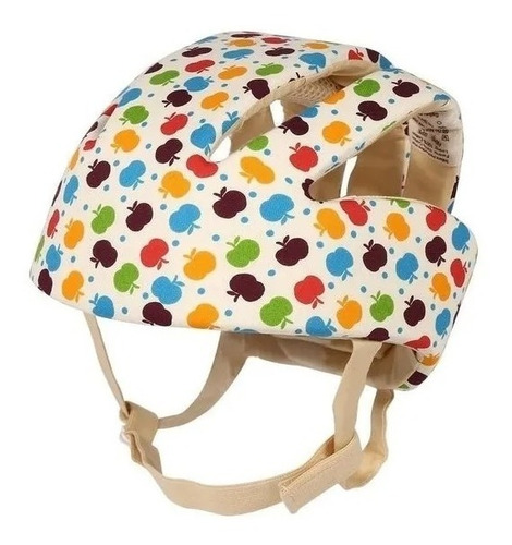 Casco Protector Para Bebes Antigolpes  Ajustable Colores 