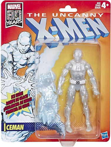 Marvel Legends Series Retro X-men The Uncanny Iceman