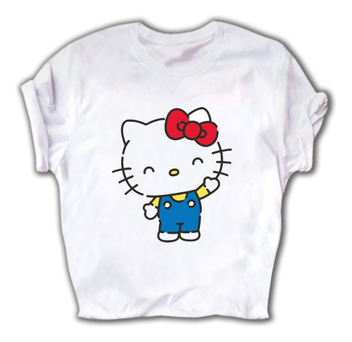 Playera De Hello Kitty Saludando