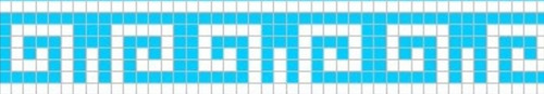 Imagen 2 de 2 de Guarda Griega Venecitas Biseladas 2x2 De Pileta Piscinas
