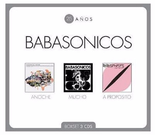 Imagen 1 de 1 de Babasonicos 25 Años 3 Cd Nuevo Mucho Anoche A Proposito