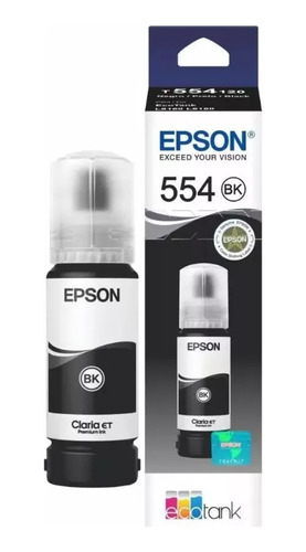 Tinta Epson Original T554120 Negro Pigmentado L8160 L8180