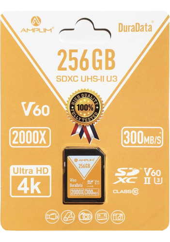 Tarjeta Sd Uhs-ii Sdxc De 256 Gb - Tarjeta De Memoria Xc De 