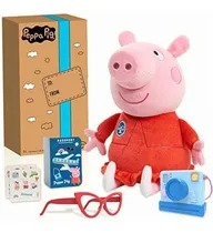 Comprar Peppa Pig Peluche Turista De Peppa Pig Con Cámara Con Flash