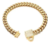 Comprar Collar De Cadena Para Perros De Oro Aiyidi Collar De Cachorr