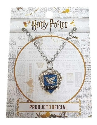 Imagen 1 de 3 de Collar Harry Potter Ravenclaw Color Muy Lejano