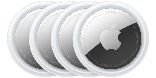 Apple Airtag X4 Pack Silver 