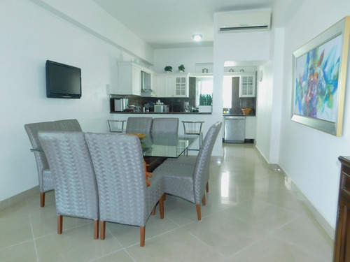 Imagen 3 de 30 de Hermoso Penthouse En Urbanizacion Real, Precio De Alquiler Amueblado Us$3,500.00