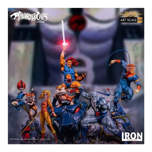 Tygra Thundercats Iron Studios Bds 1/10 Art Scale