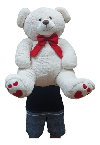 Urso Bicho De Pelúcia Gigante Grande 80cm Romântico Namorado