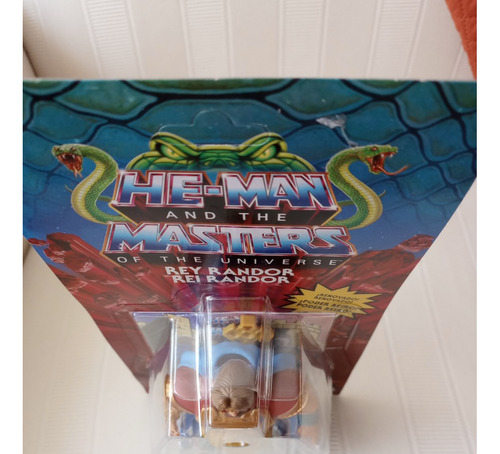 Motu Origins Rey Randor + Teela Serpiente (paq 2 Figuras)