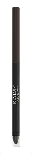 Delineador de ojos retráctil Revlon Delineador de ojos Revlon ColorStay Retráctil Tono Black color black brown con acabado mate